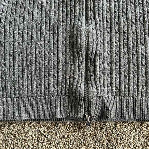 Liz Claiborne Women's Zip Up Sweater Size Small - Picture 4 of 9